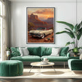 1959 Fins Chrome Cadillac - Grand Canyon Edition | Poster Canvas