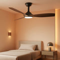52 Inch Outdoor Weather Resistant Ceiling Fan With LED