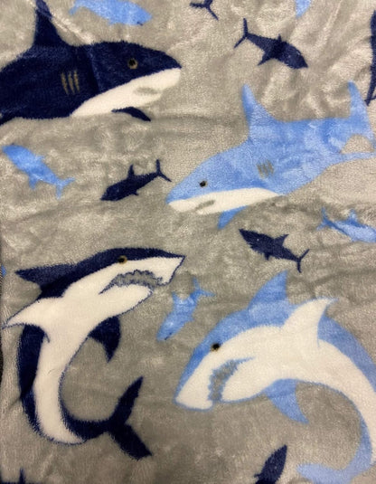 Soft Fleece Throw Blanket 50x60 – Lightweight Cozy Bed Couch Sofa Blanket for All Seasons