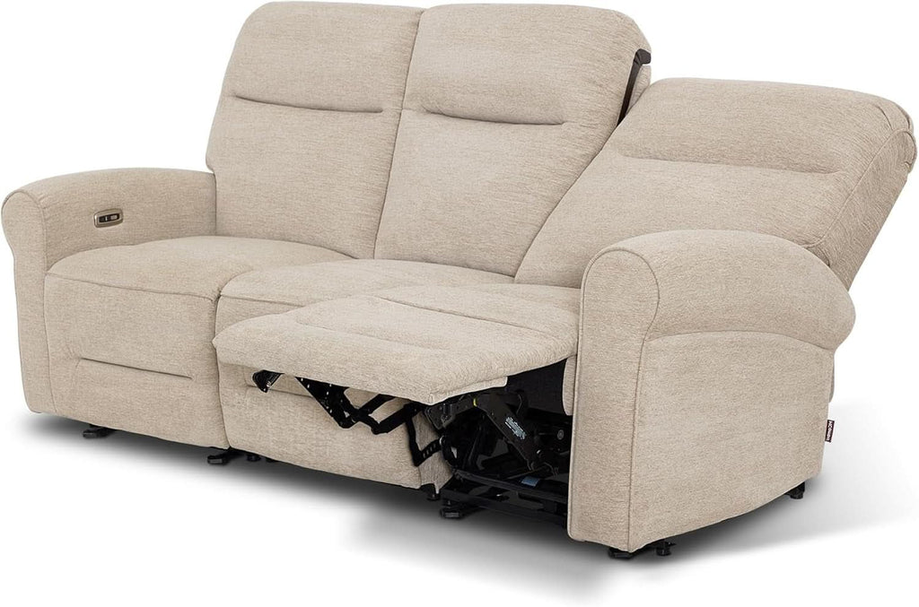 87.8 Inch Wall Hugger Reclining Sofa With Drop Down Table