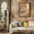 1960 German Split-Window Van - Forest Edition | Poster Canvas