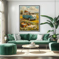 1960 German Split-Window Van - Bohem Picnic Edition | Poster Canvas