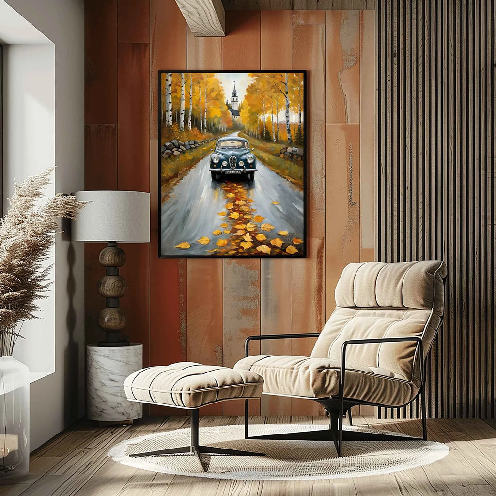 1960 Swedish Rally Legend - Forest Edition | Poster Canvas