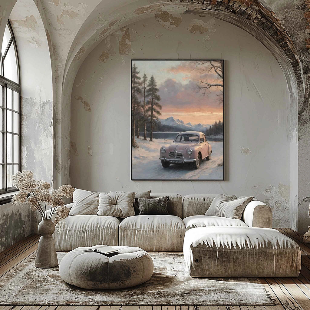 1960 Swedish Rally Legend - Lake Edition | Poster Canvas