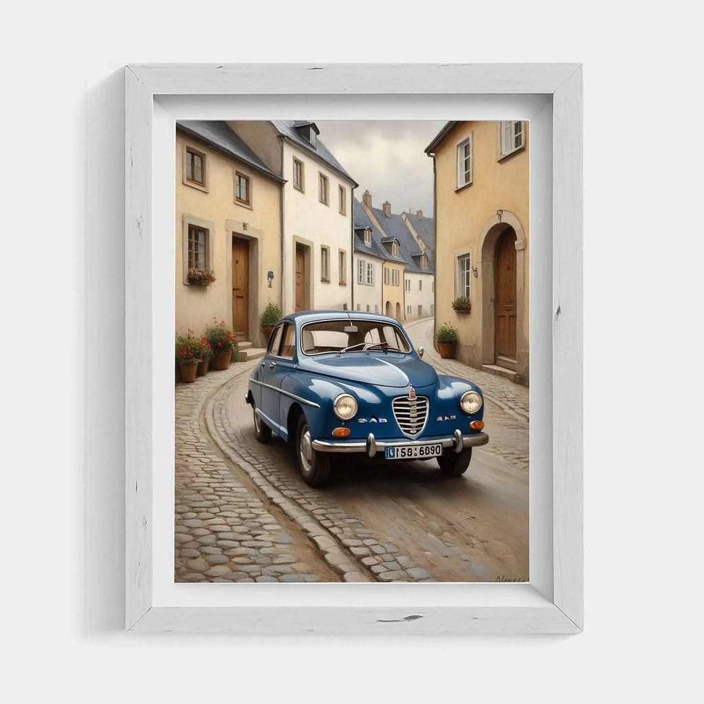 1960 Swedish Rally Legend - Town Edition | Poster Canvas