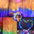 USB Fairy Curtain Lights Decorative Ambient Lighting with Remote 300 LED 9FT x 9FT