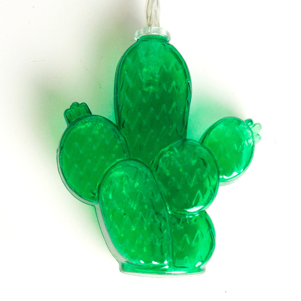 10 LED with Cactus Battery Operated String Light - Warm White