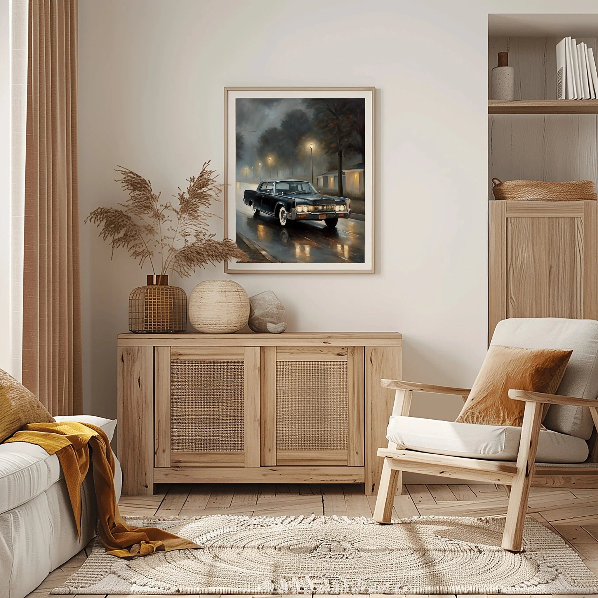 1961 Suicide-Door Continental - Night Edition | Poster Canvas