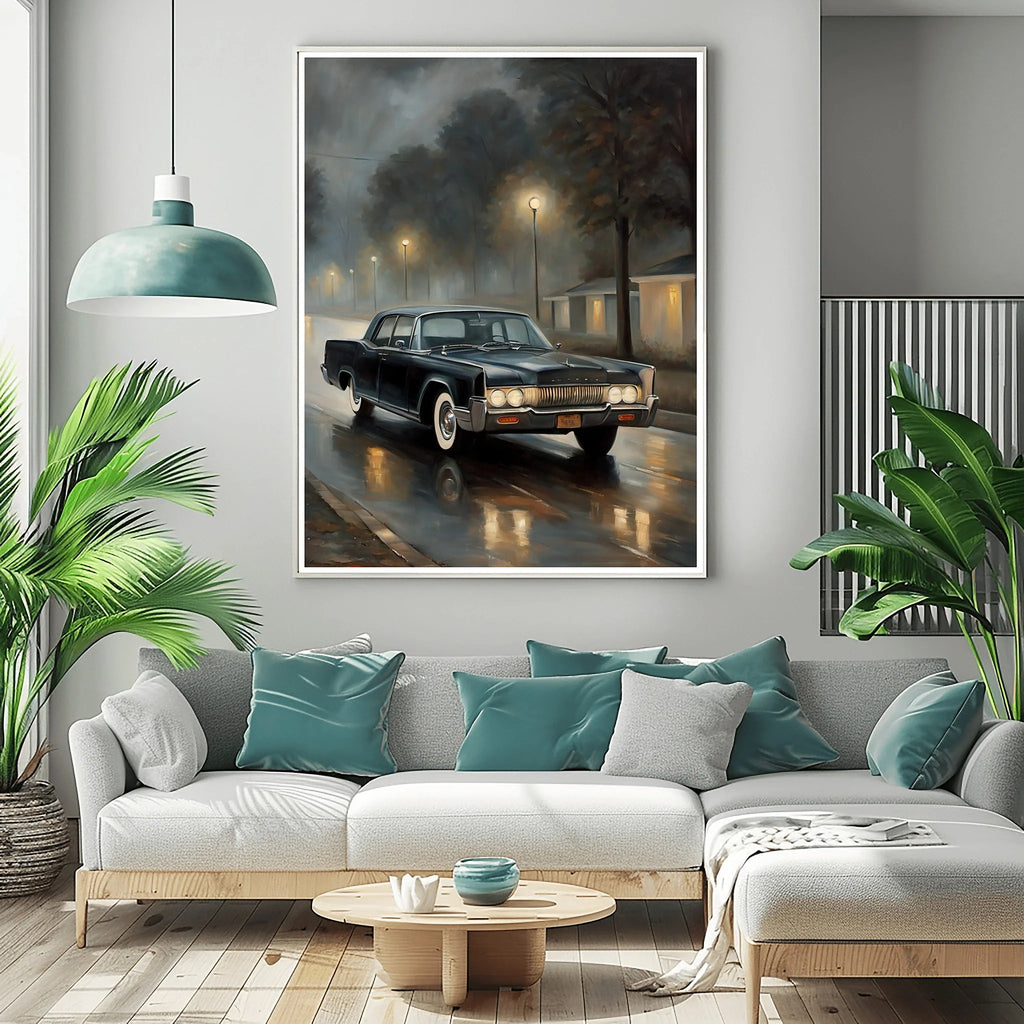 1961 Suicide-Door Continental - Night Edition | Poster Canvas
