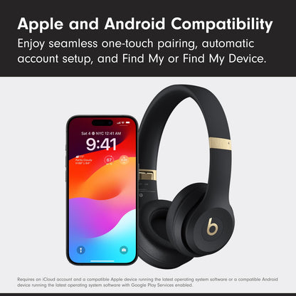 Beats Solo 4 Wireless Headphones with 20W Power Adapter - Slate Blue