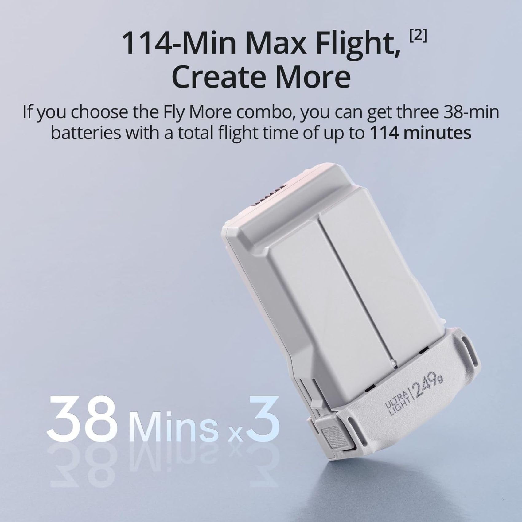 DJI Mini 3 (DJI RC), Lightweight 3x Mechanical Gimbal Drones with Camera for Adults 4K, 38-min Flight Time, up to 32800ft (10km) Video Transmission, Vertical Shooting, GPS Auto Return Integrated