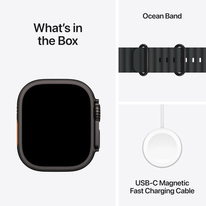 Apple Watch Ultra 3 [GPS + Cellular 49mm] Running & Multisport Smartwatch w/Rugged Titanium Case w/Natural Titanium Milanese Loop - L. Satellite Communications, Advanced Health & Fitness Tracking