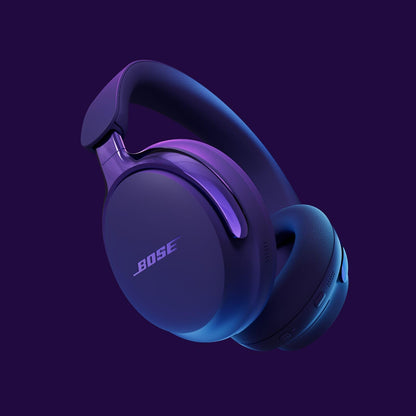Bose QuietComfort Ultra Bluetooth Headphones (2nd Gen), Wireless Headphones with Spatial Audio, Over Ear Noise Cancelling with Mic, Up to 30 Hours of Play time, Black