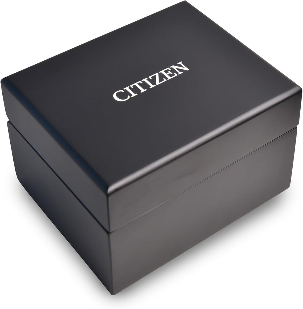 CITIZEN Mens Eco-Drive Attesa Satellite Wave GPS Chronograph, Black Super Titanium with DLC Coated Case & Bracelet, Black Dial (Style: CC4055-65E)