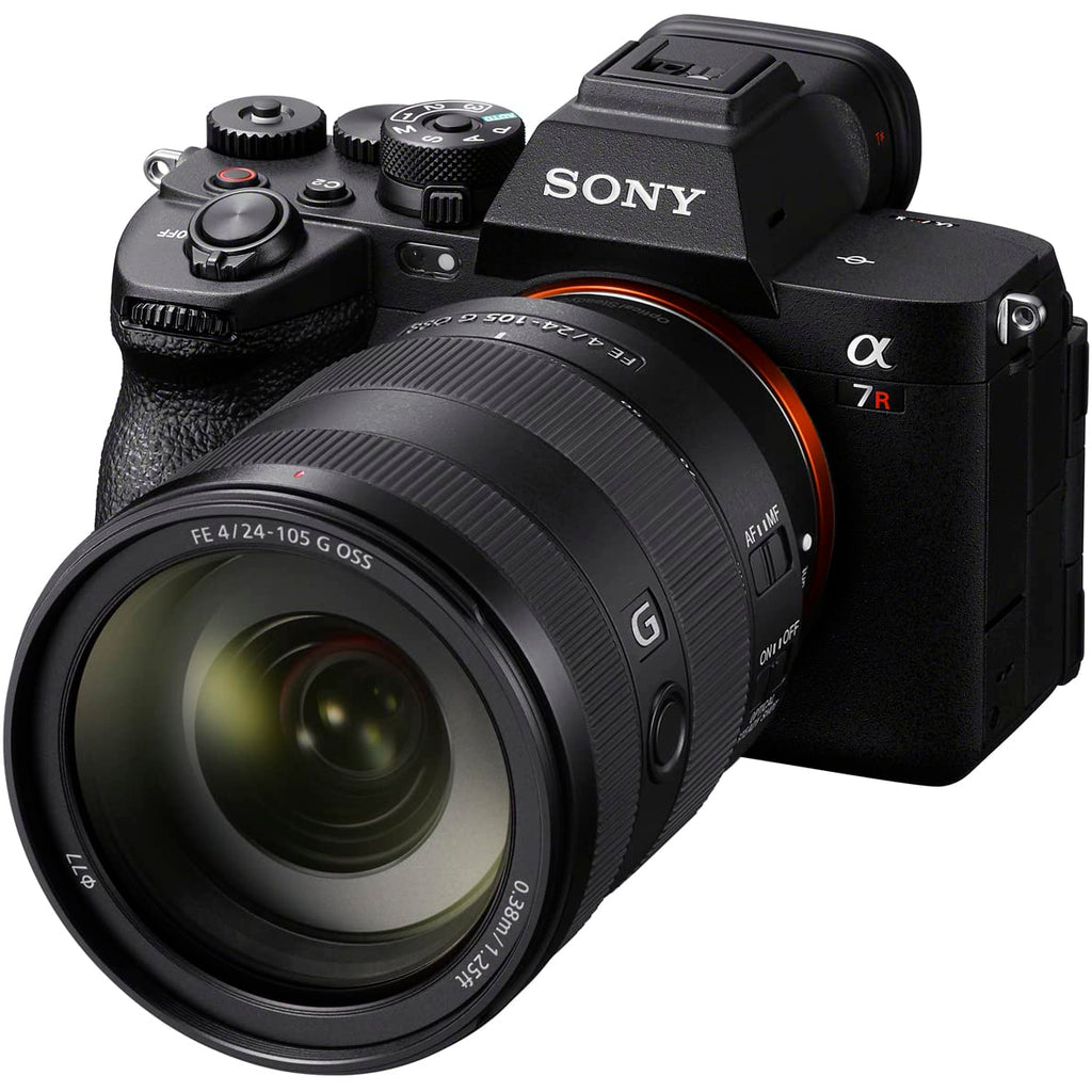 Sony a7R V Full Frame Mirrorless Camera Body with FE 35mm F1.4 GM G Master Lens ILCE-7RM5 + SEL35F14GM Bundle with Deco Gear Photography Backpack + Monopod + Extra Battery, LED and Kit Accessories