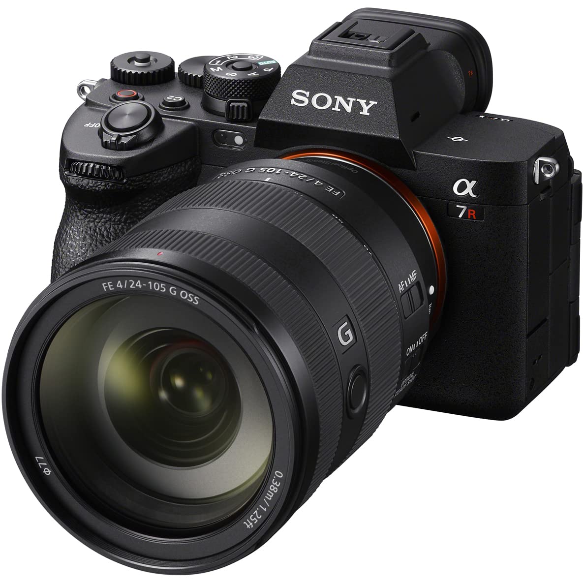 Sony a7R V Full Frame Mirrorless Camera Body with FE 35mm F1.4 GM G Master Lens ILCE-7RM5 + SEL35F14GM Bundle with Deco Gear Photography Backpack + Monopod + Extra Battery, LED and Kit Accessories