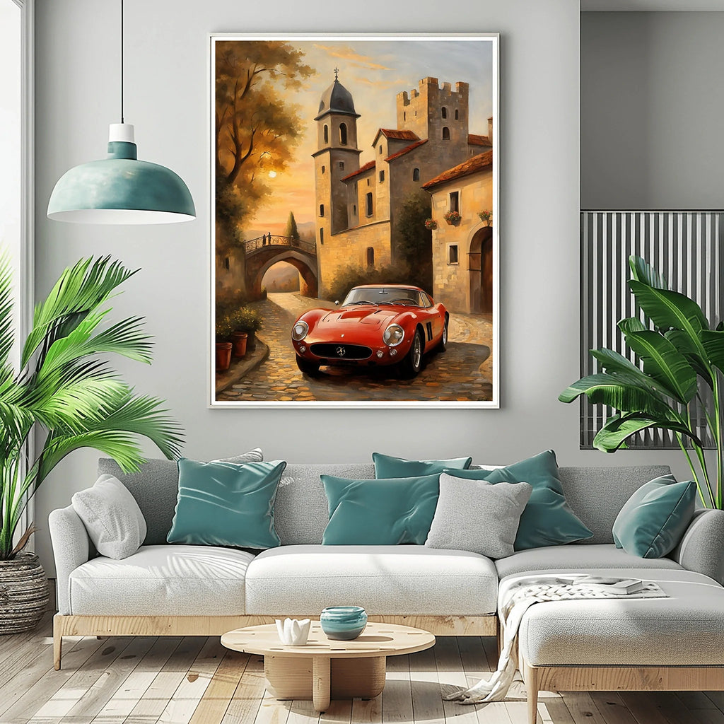 1962 Italian Racing Royalty - Stone Bridge Edition | Poster Canvas