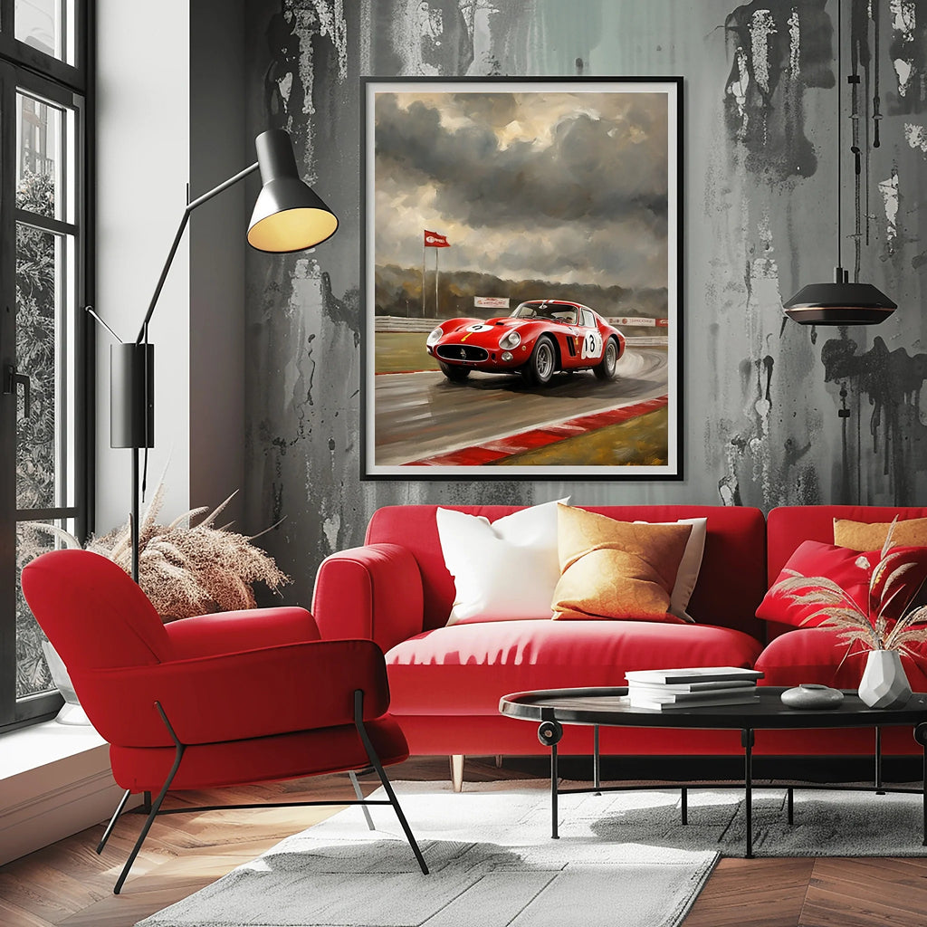 1962 Italian Racing Royalty - Racetrack Edition | Poster Canvas
