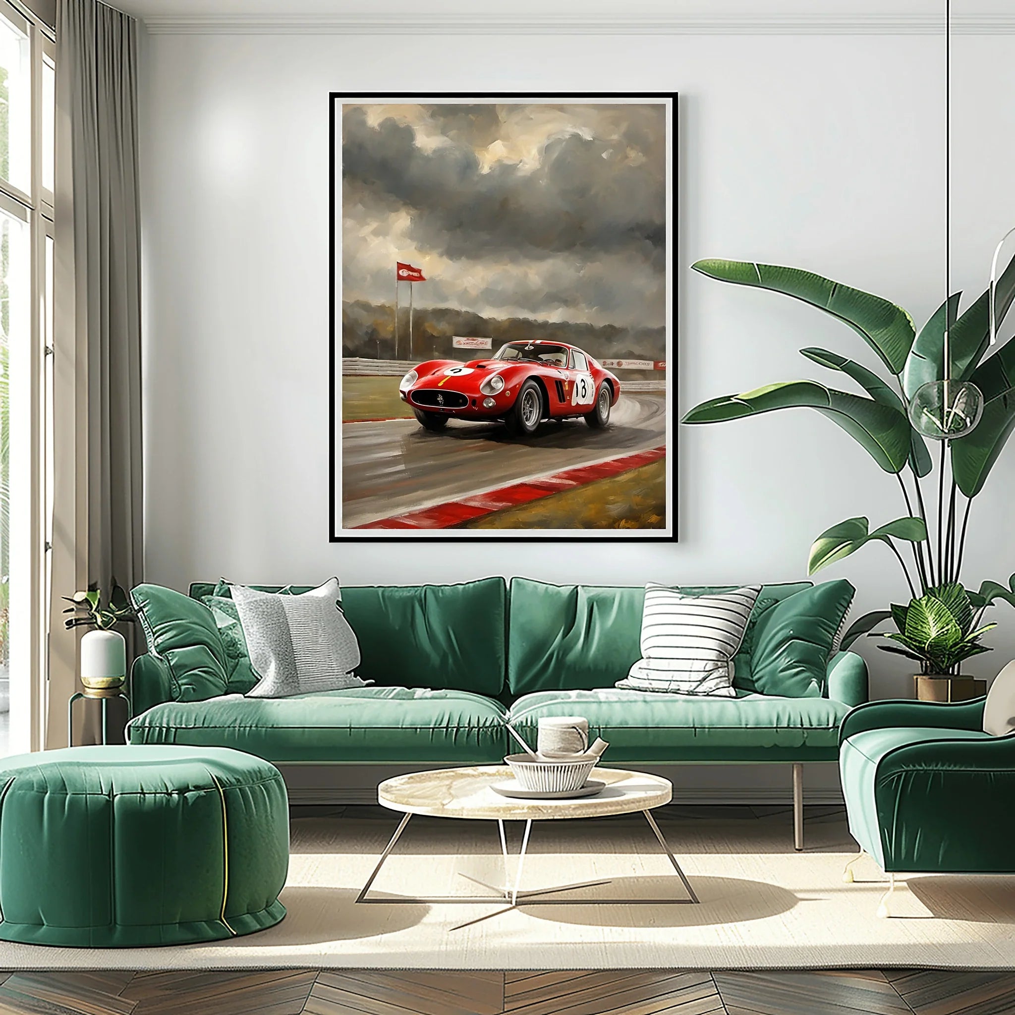 1962 Italian Racing Royalty - Racetrack Edition | Poster Canvas