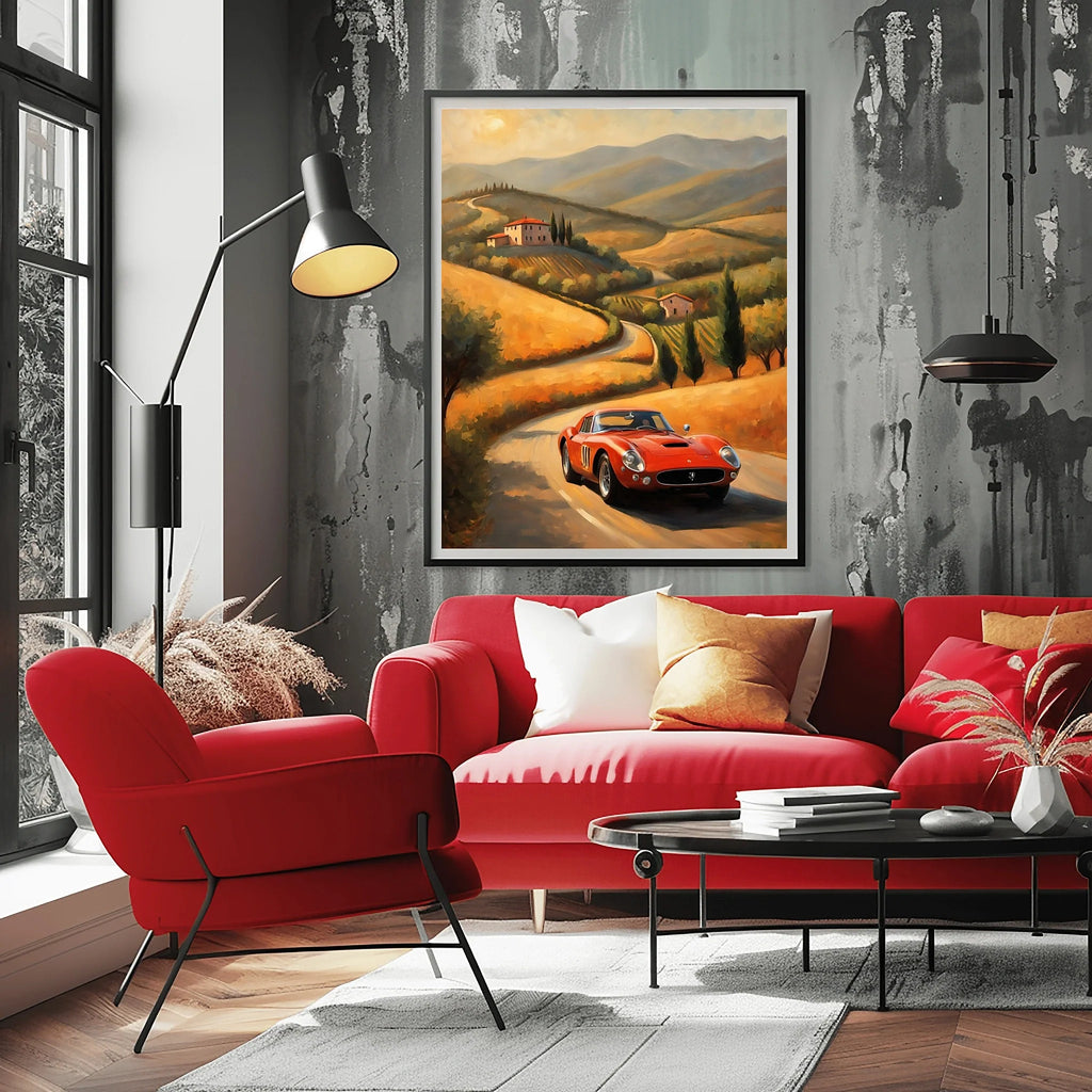 1962 Italian Racing Royalty - Tuscany Edition | Poster Canvas