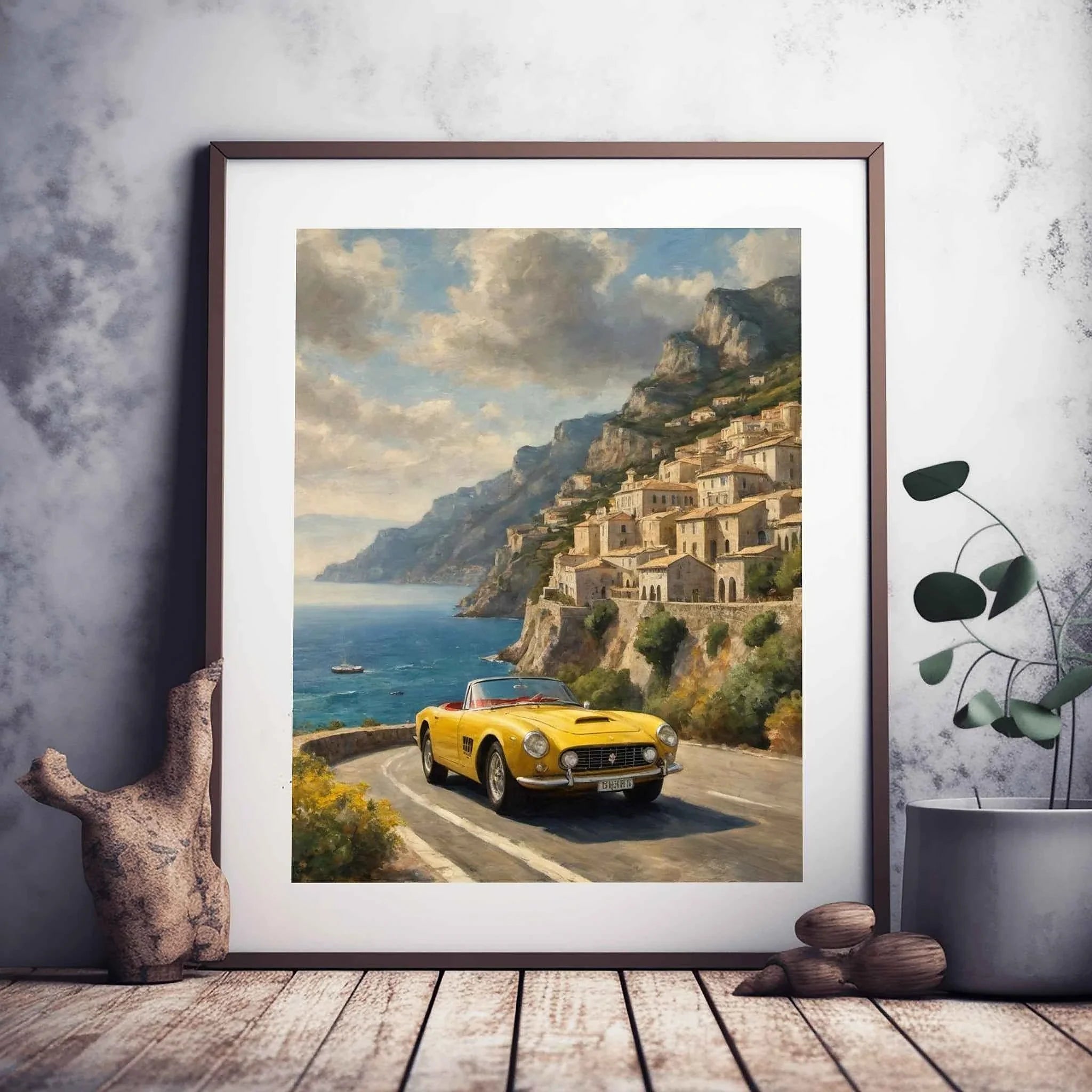 1963 Italian GT Berlinetta - Coastal Edition | Poster Canvas
