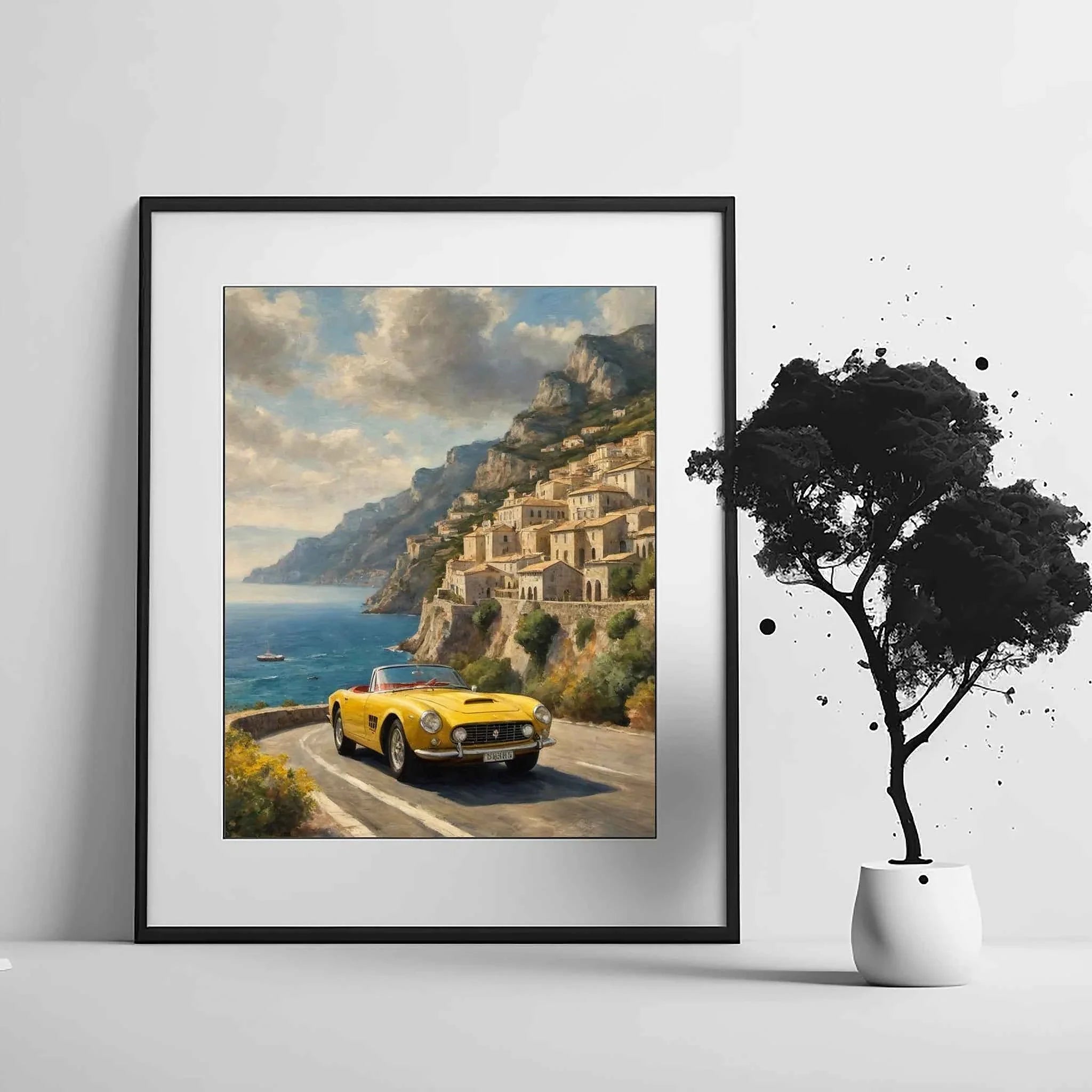 1963 Italian GT Berlinetta - Coastal Edition | Poster Canvas