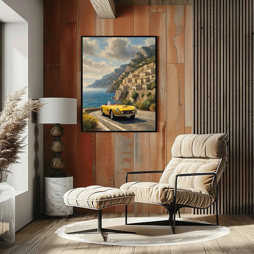 1963 Italian GT Berlinetta - Coastal Edition | Poster Canvas