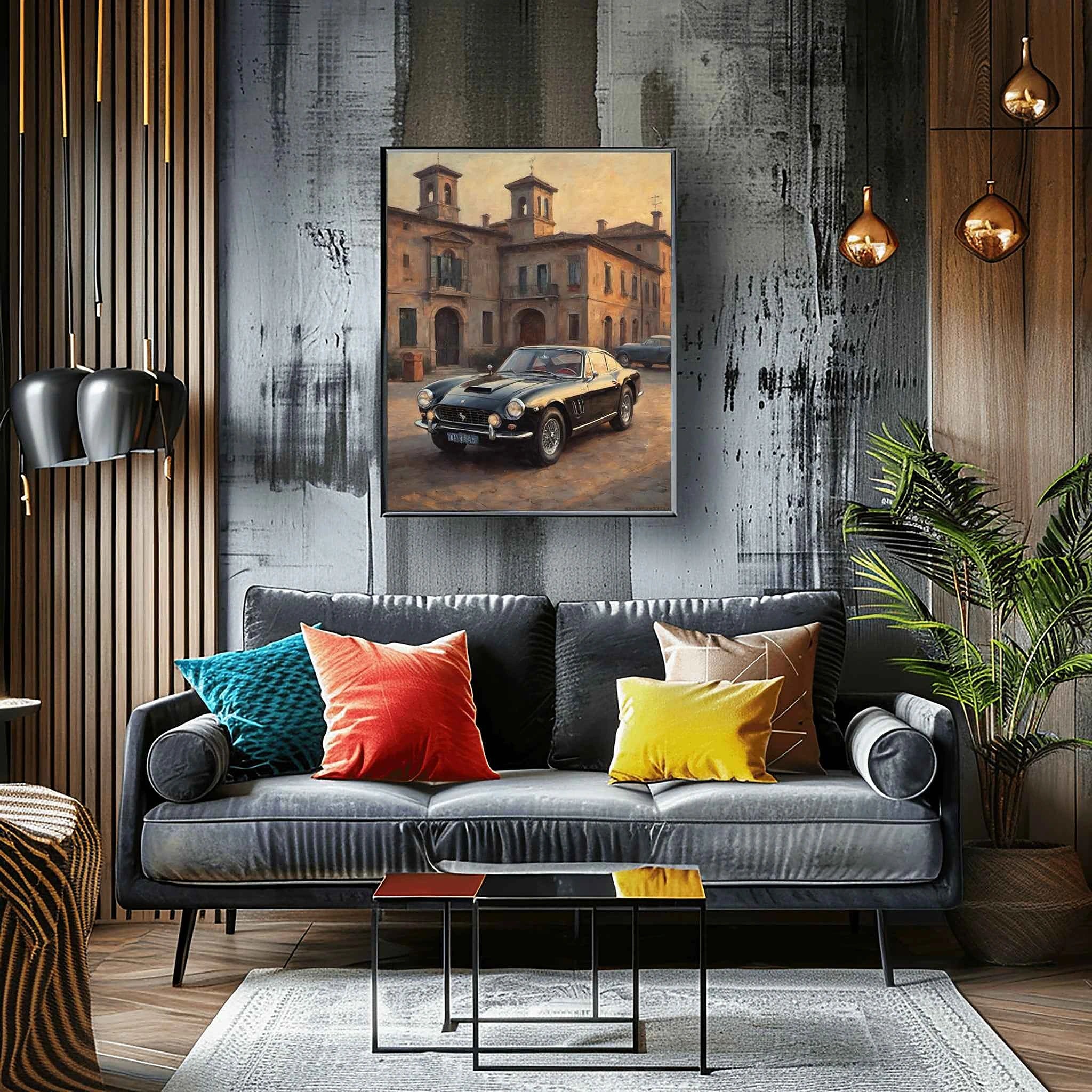 1963 Italian GT Berlinetta - Modena Edition | Poster Canvas