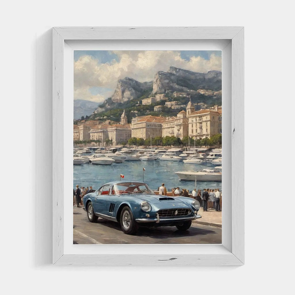 1963 Italian GT Berlinetta - Monaco Edition | Poster Canvas