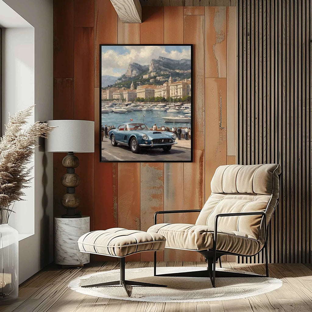1963 Italian GT Berlinetta - Monaco Edition | Poster Canvas