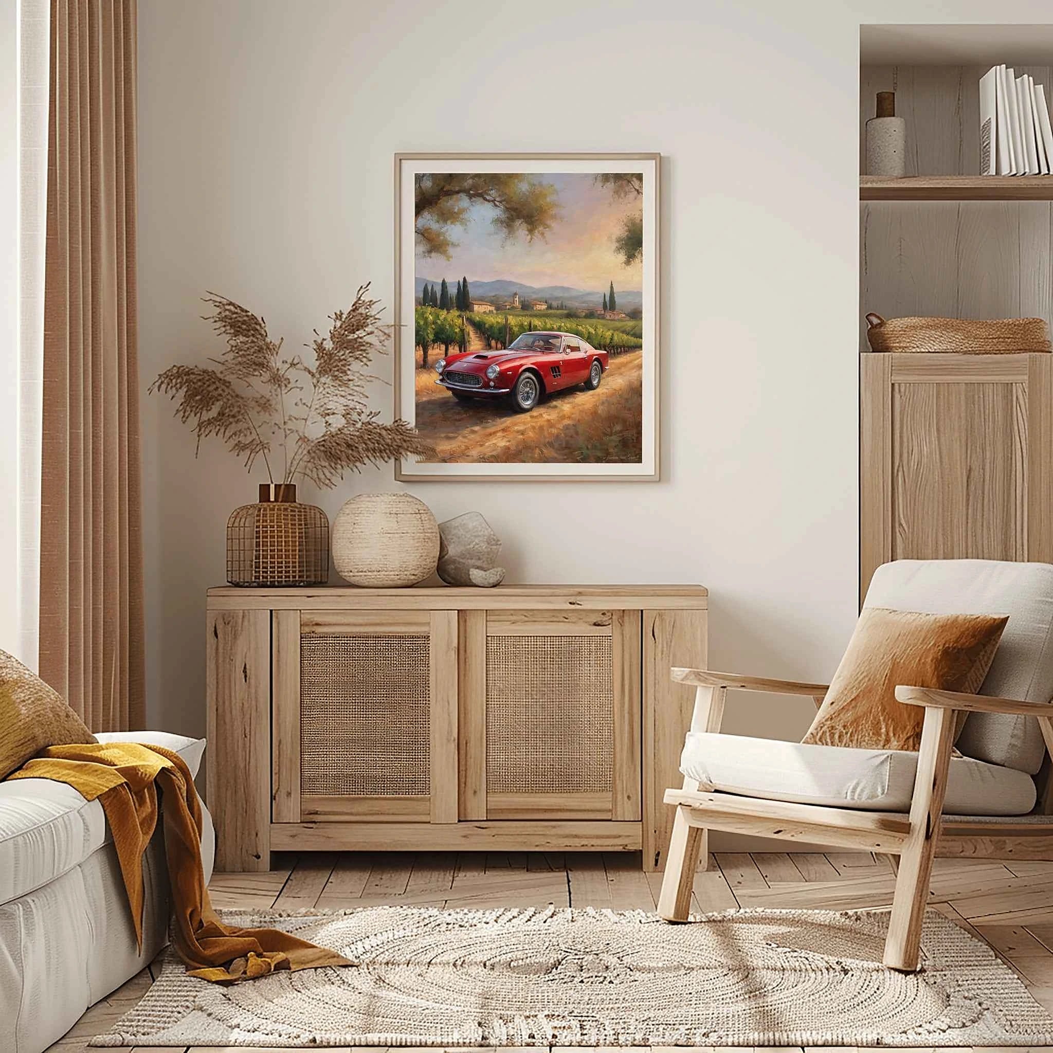 1963 Italian GT Berlinetta - Tuscany Edition | Poster Canvas