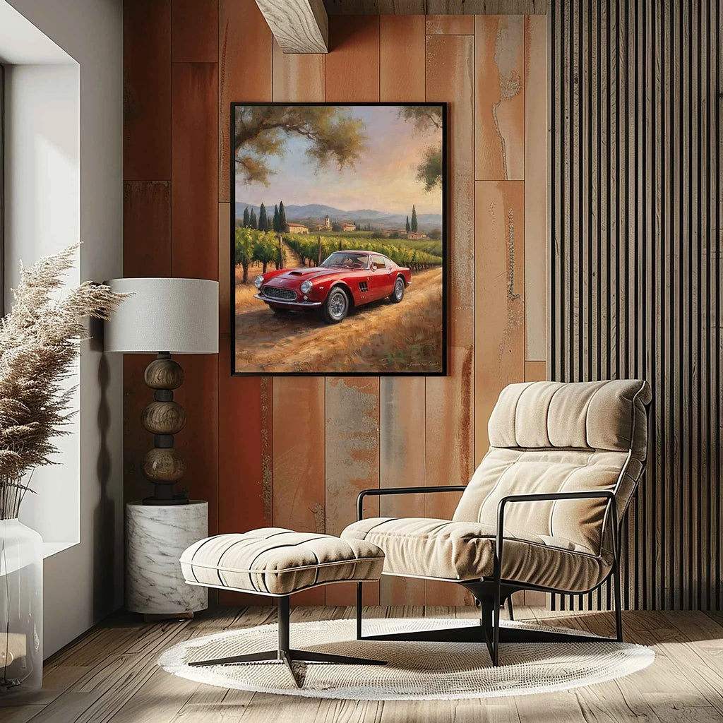 1963 Italian GT Berlinetta - Tuscany Edition | Poster Canvas