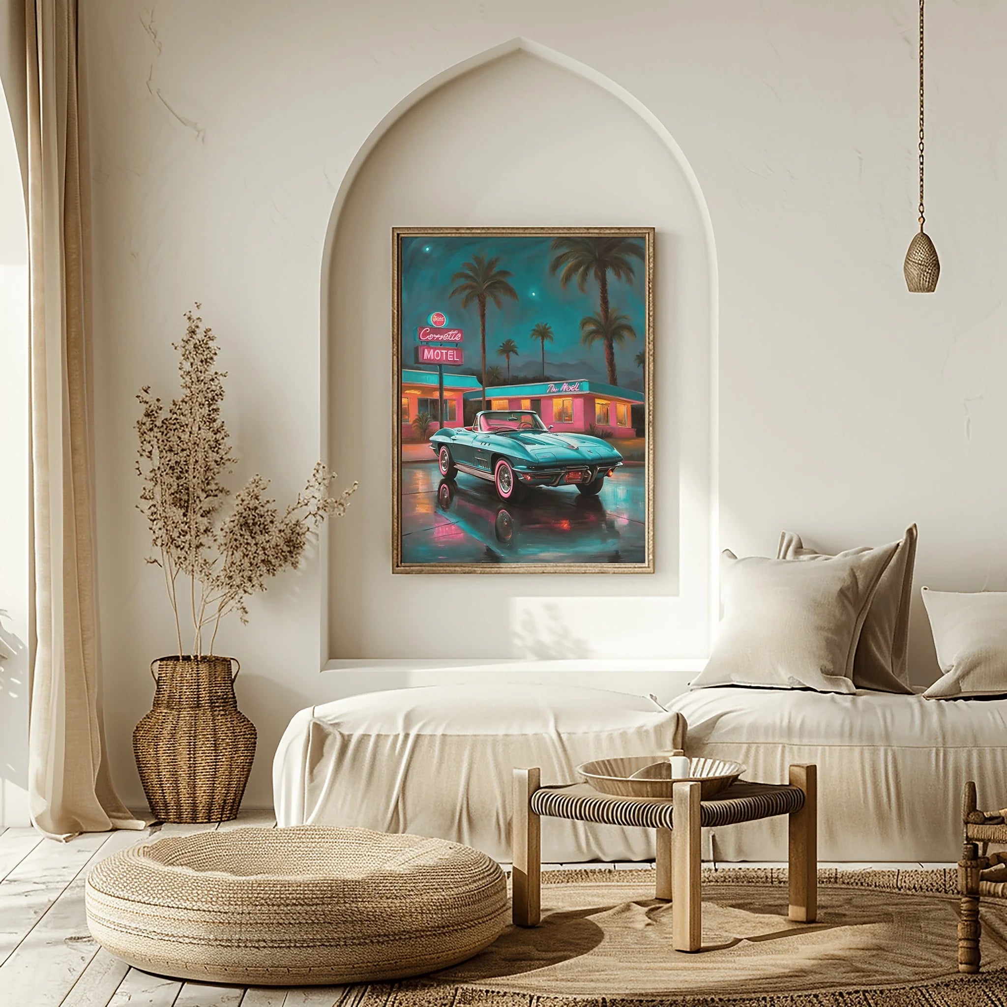 1963 Split-Window Stingray - Hotel Edition | Poster Canvas