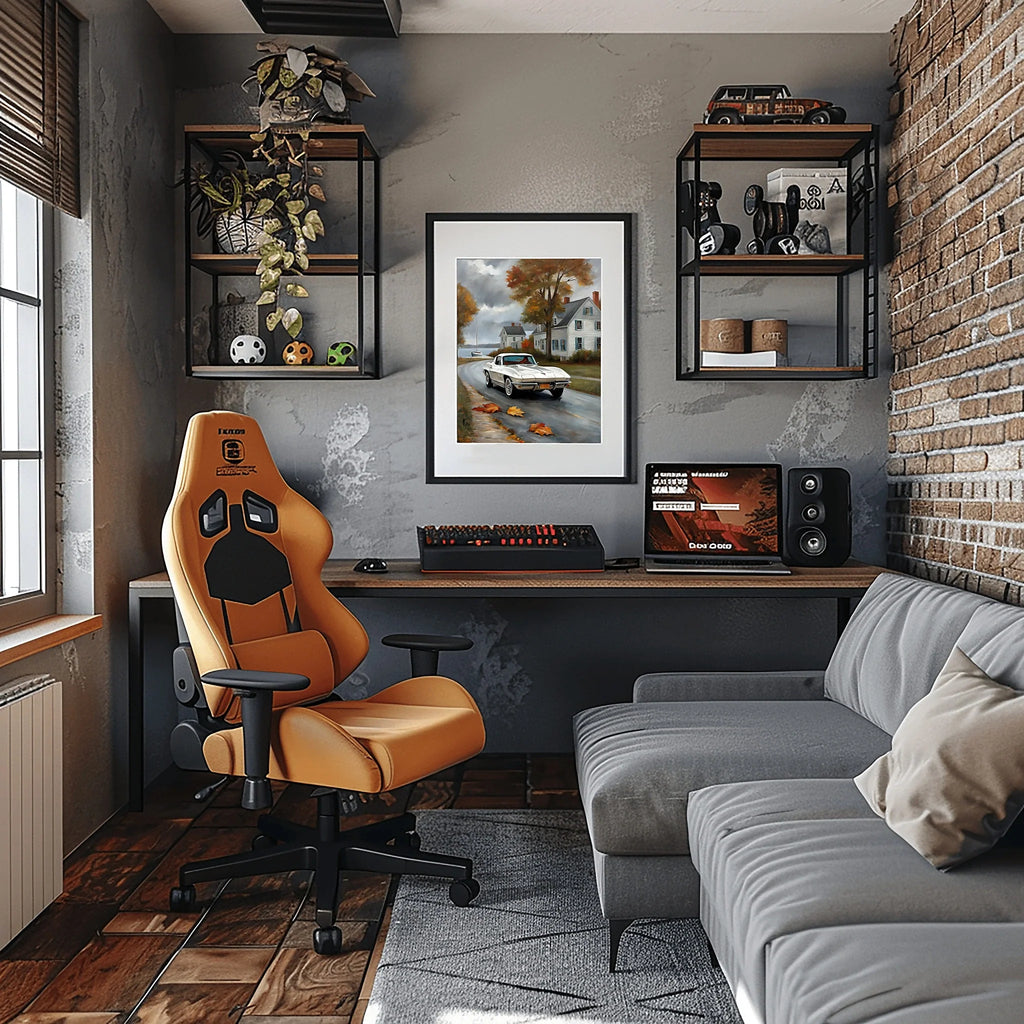1963 Split-Window Stingray - Town Edition | Poster Canvas