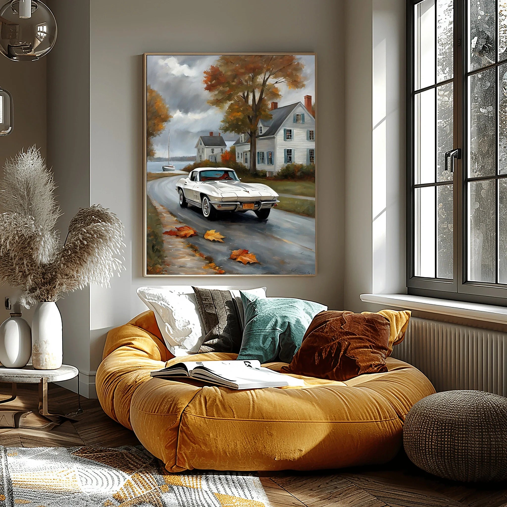 1963 Split-Window Stingray - Town Edition | Poster Canvas