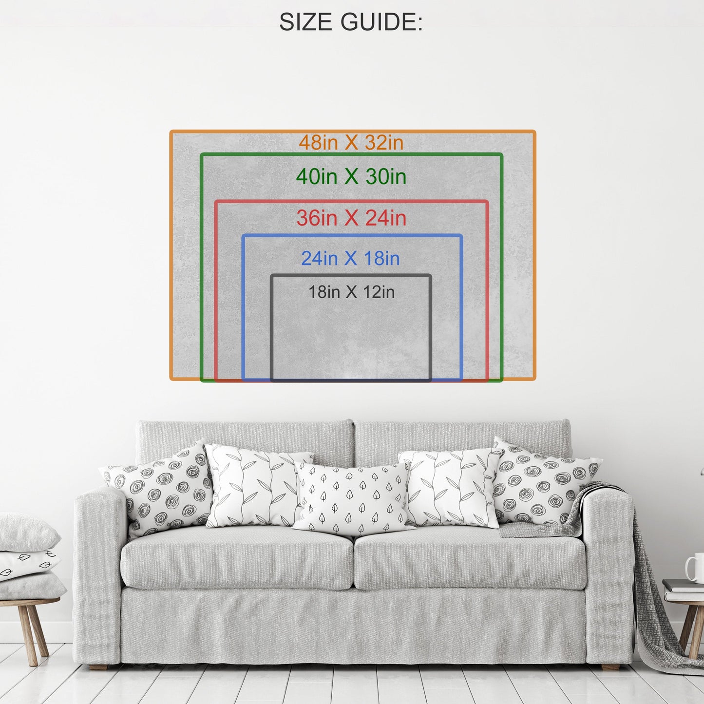 Be The Wolf Motivational Canvas Wall Art, Abstract Art, Motivational Wall Art, Home Decor, Wall Art, Motivational Wall Decor