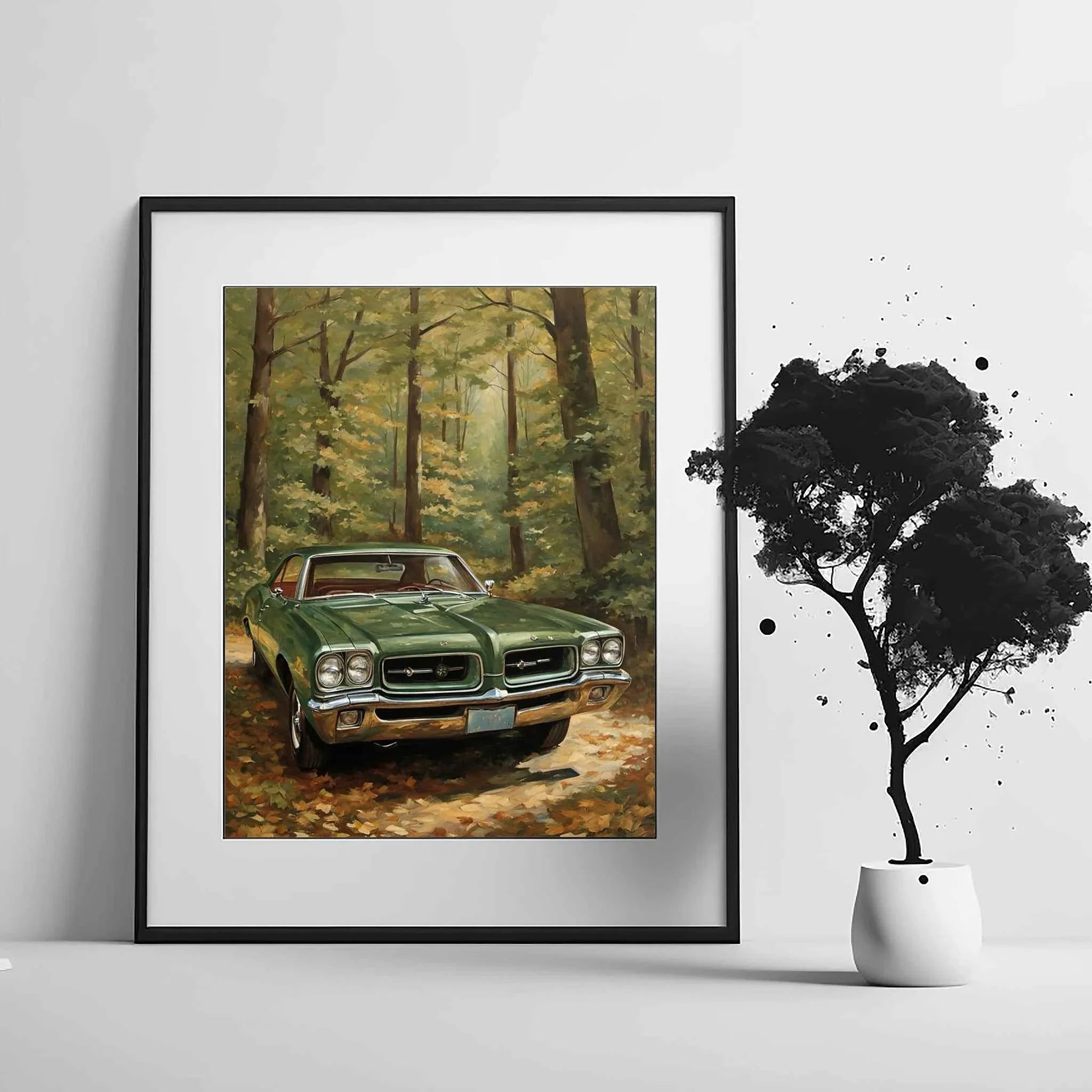1964 GTO Muscle Pioneer - Forest Edition | Poster Canvas