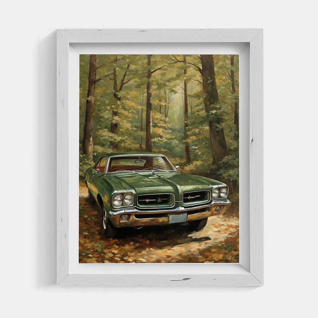 1964 GTO Muscle Pioneer - Forest Edition | Poster Canvas