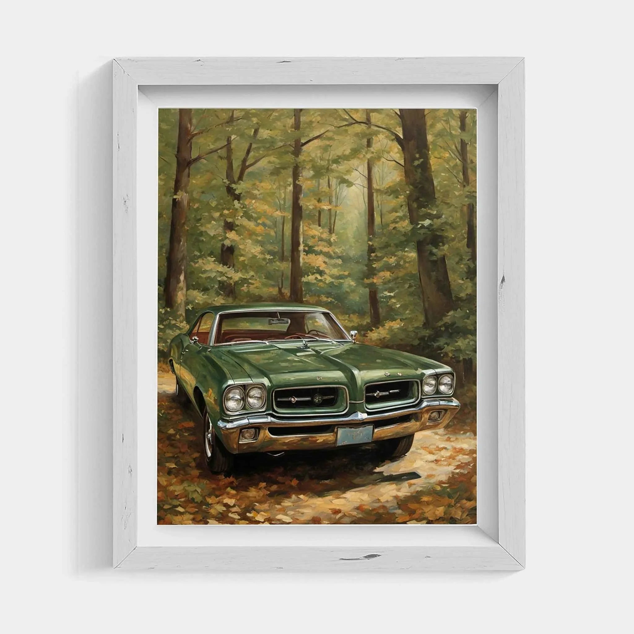 1964 GTO Muscle Pioneer - Forest Edition | Poster Canvas