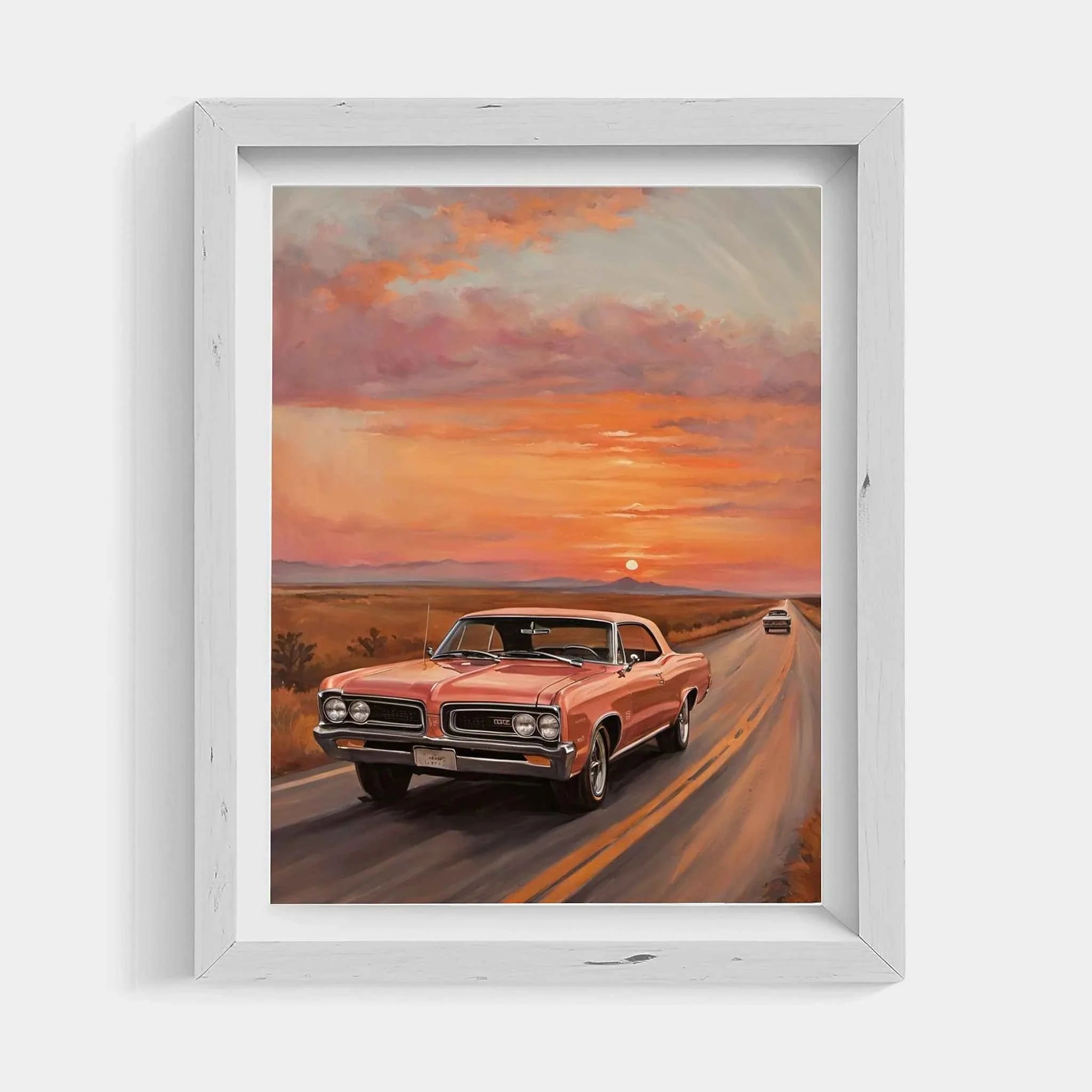 1964 GTO Muscle Pioneer - Highway Edition | Poster Canvas