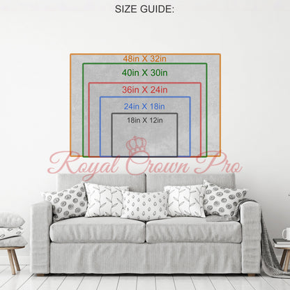 Abstract Albert Einstein Canvas Wall Art, Science Artwork, Abstract Einstein Wall Hanging