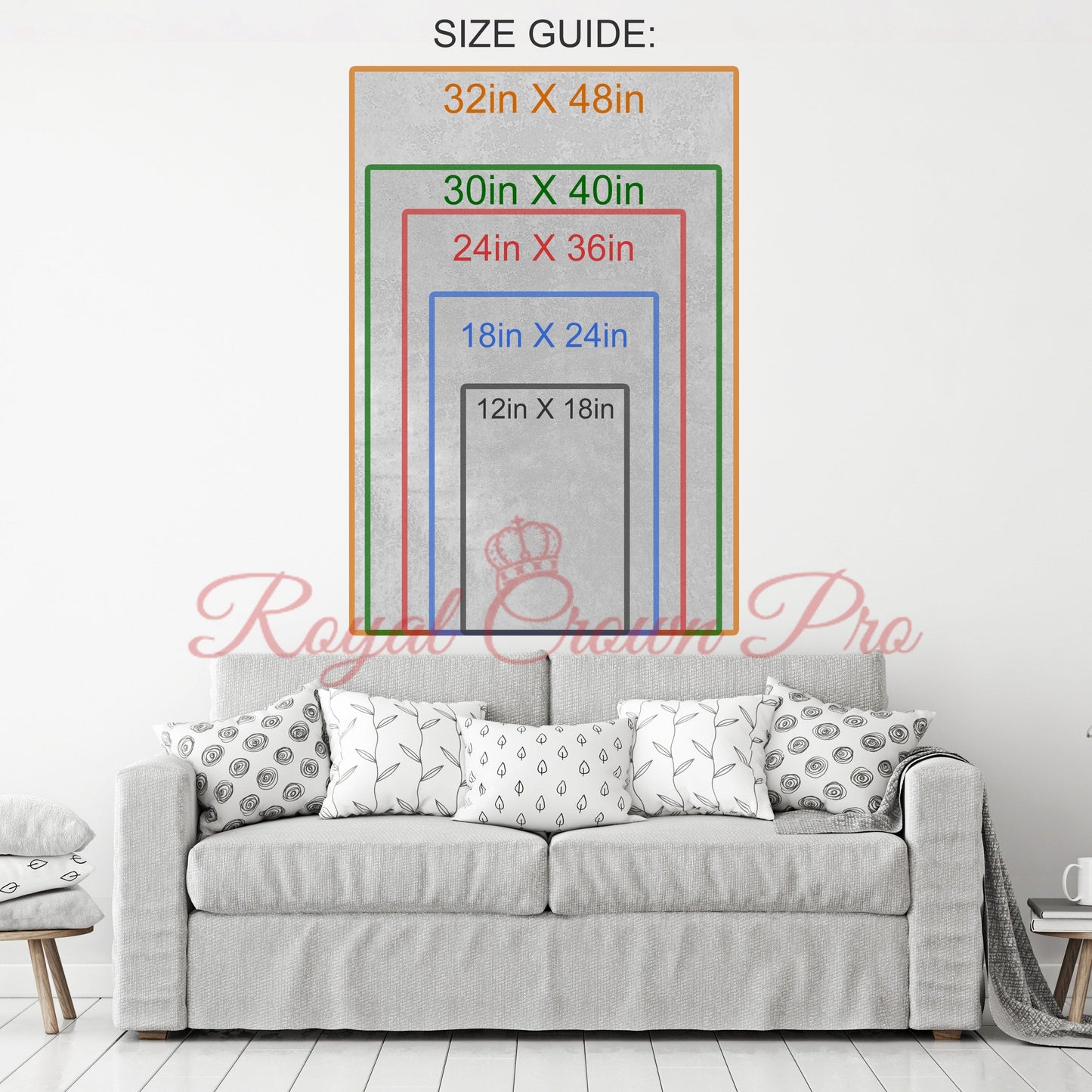 Warrior Code Canvas Wall Art, Better To Die Standing Than To Live On Your Knees, Warrior Print, Warrior Quote, Motivational Quote, Man Cave