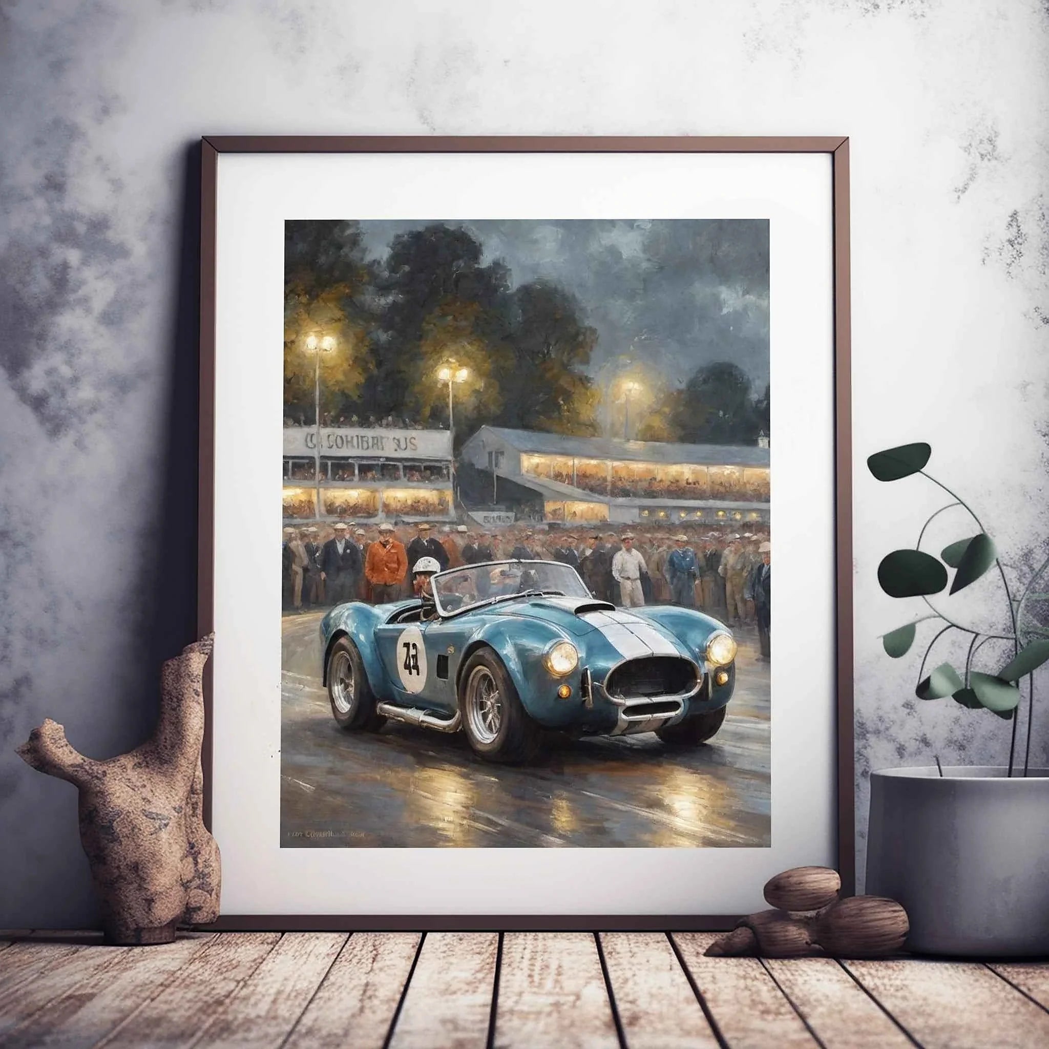 1965 Racing Beast Legend - Night Edition | Poster Canvas