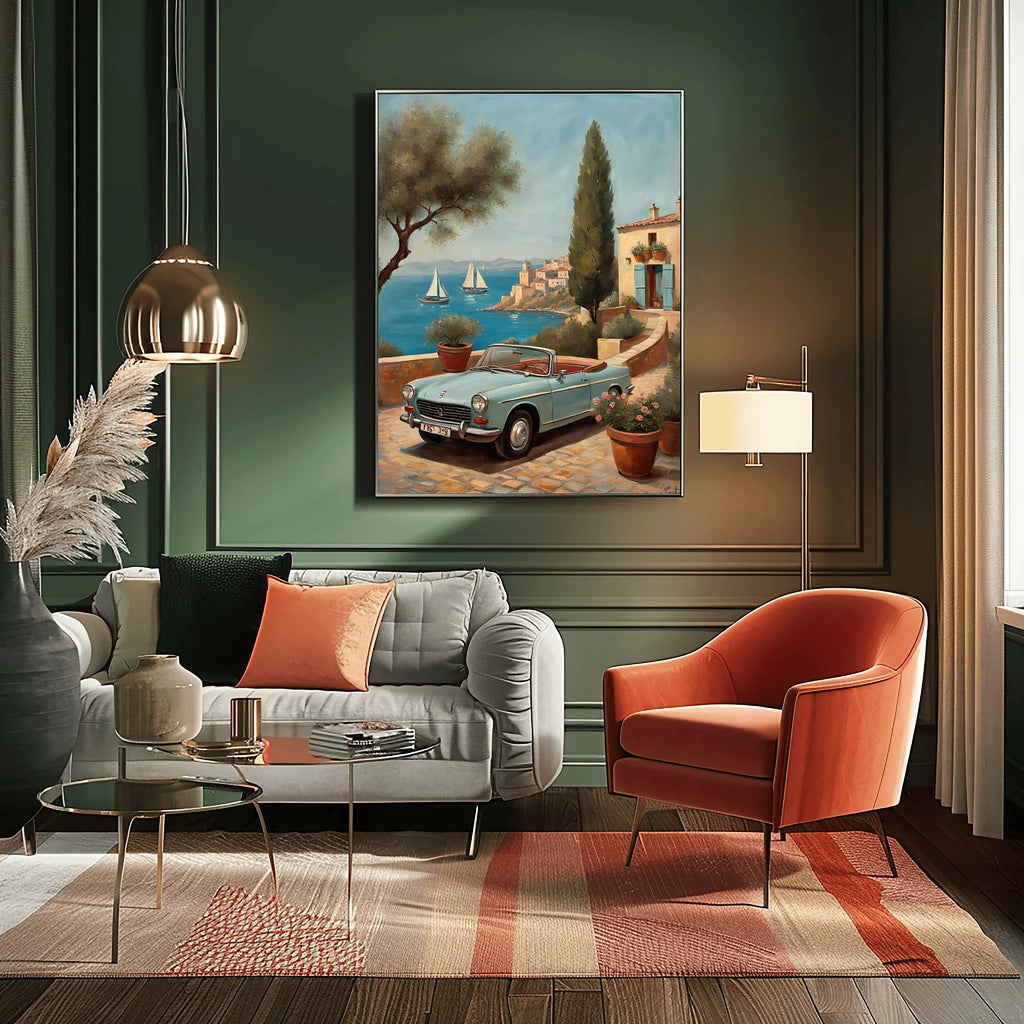 1965 French Safari Classic - Coastal Edition | Poster Canvas