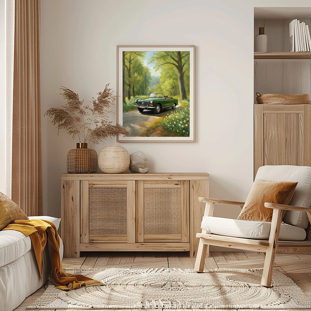1965 French Safari Classic - Forest Edition | Poster Canvas