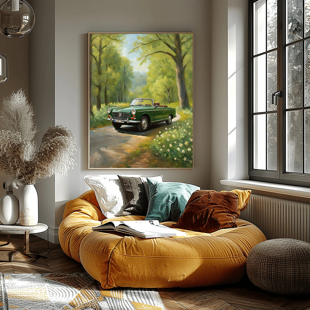 1965 French Safari Classic - Forest Edition | Poster Canvas