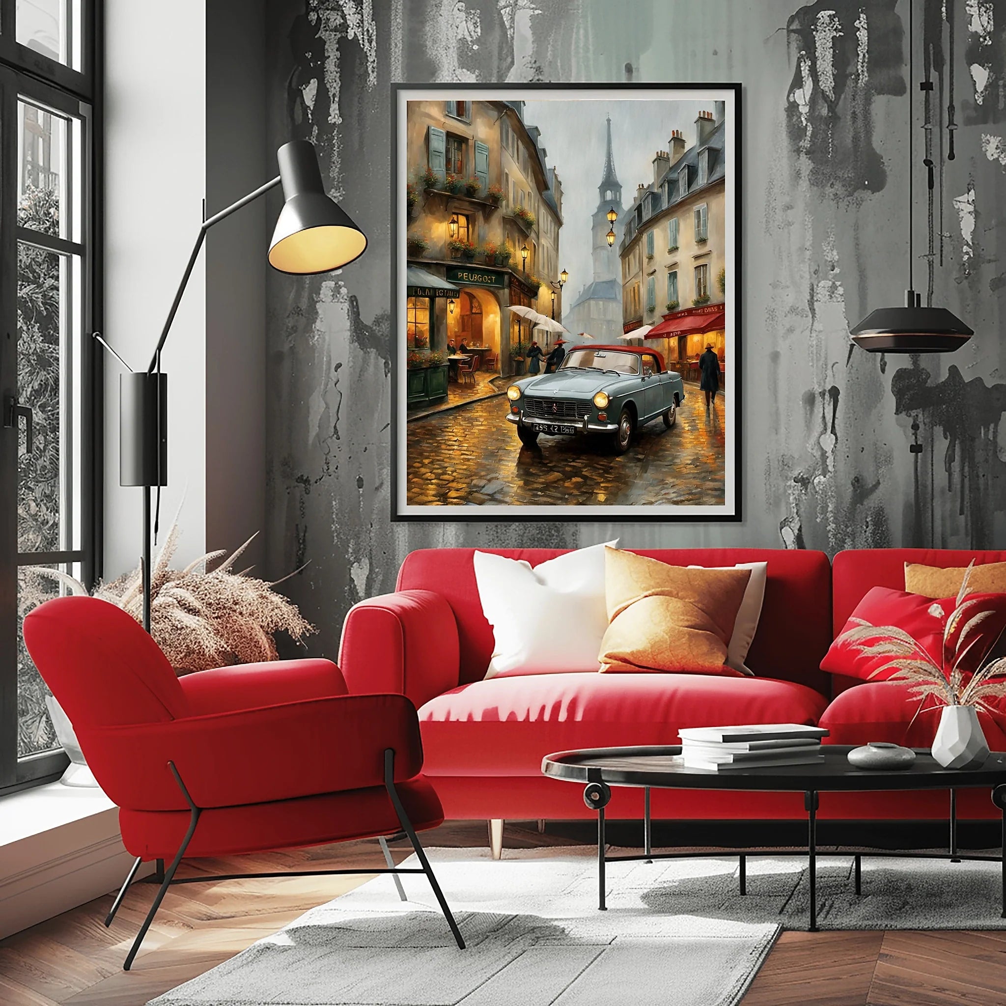 1965 French Safari Classic - European Street Edition | Poster Canvas