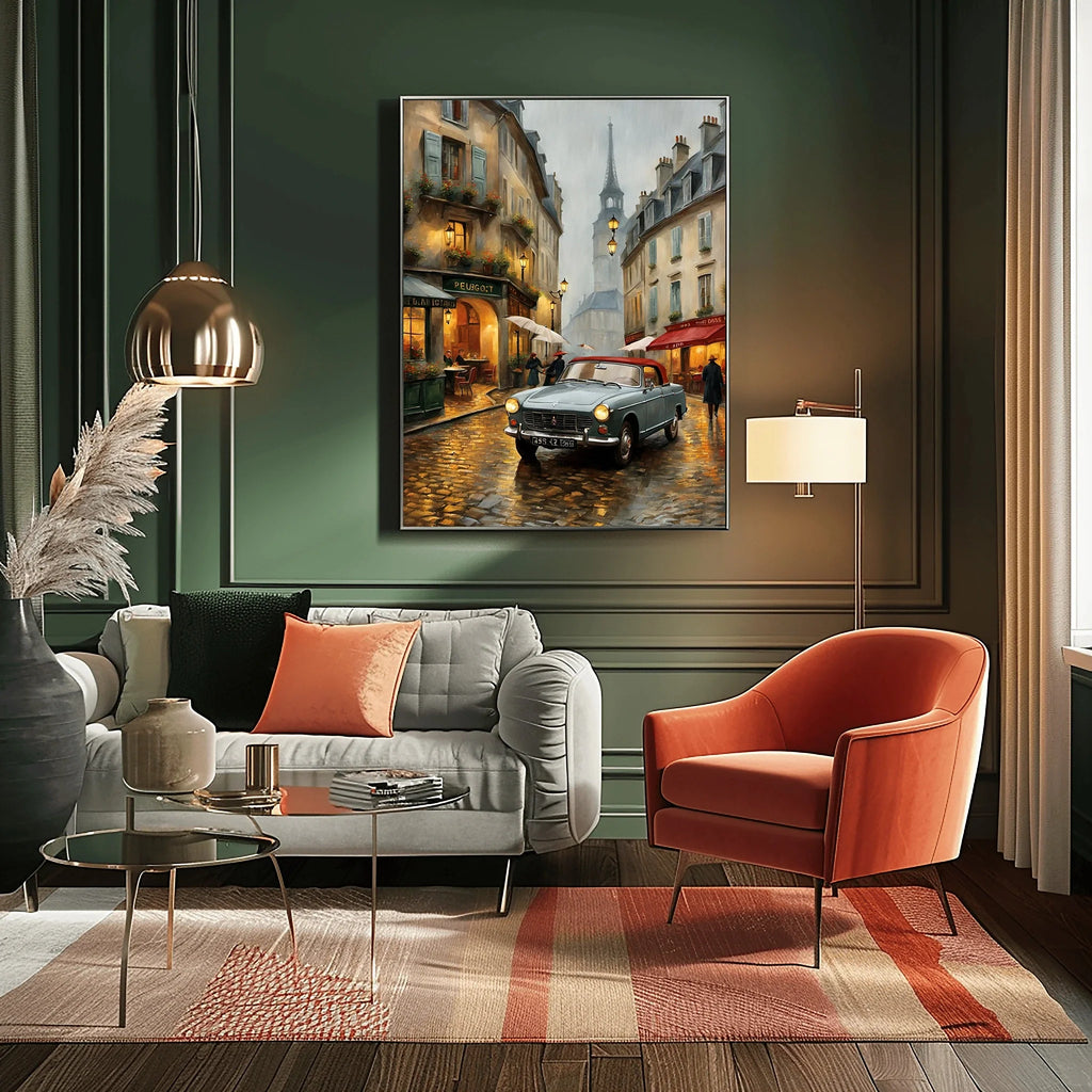 1965 French Safari Classic - European Street Edition | Poster Canvas