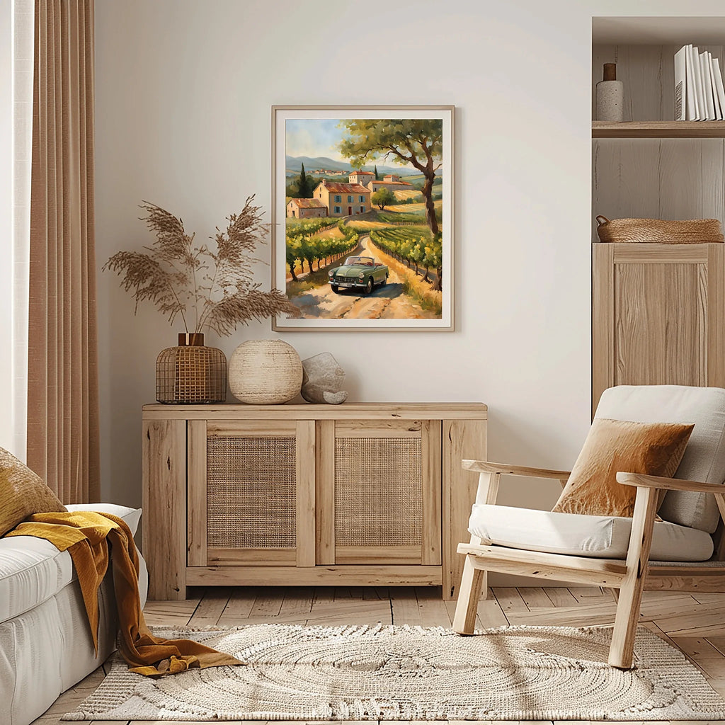 1965 French Safari Classic - Vineyard Edition | Poster Canvas