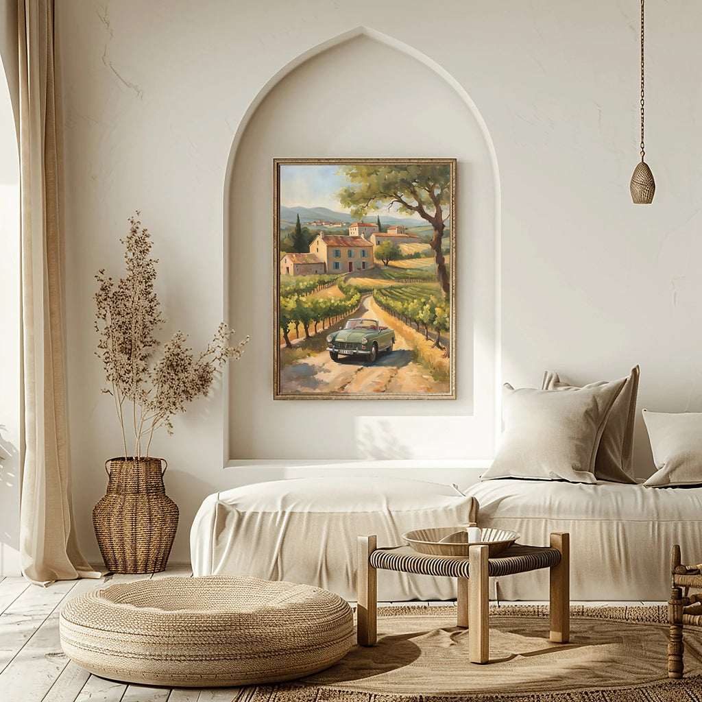 1965 French Safari Classic - Vineyard Edition | Poster Canvas